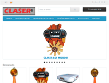 Tablet Screenshot of claserargentina.com